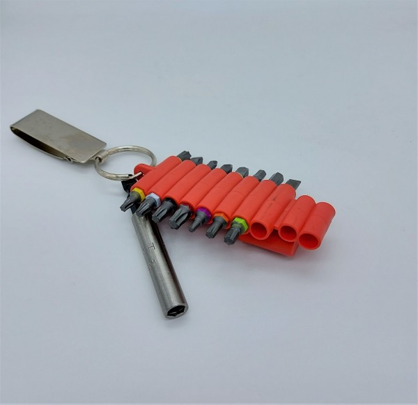 Bit Set C 6,3 (1/4) 17-tlg. Bithalter GürtelclipBIT-GEM-SORT-16BITS-1BITHALTER-17TLG