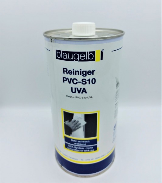 BLAUGELB REINIGER PVC-S10 UVA Flasche 1000 ml