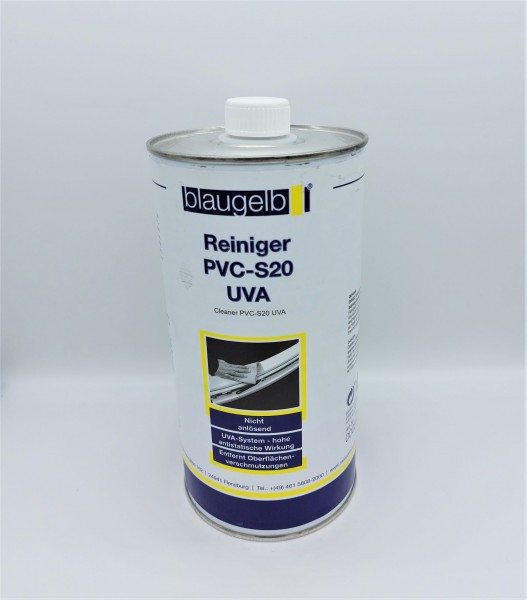 BLAUGELB REINIGER PVC-S20 UVA Flasche 1000 ml